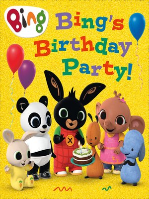 cover image of Bing's Birthday Party!